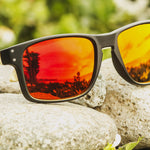 Volcanic Red Polarized Sunglasses
