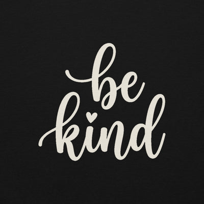 Be Kind Script Pullover Hoodie, Men's, print close-up