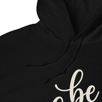 Be Kind Script Pullover Hoodie, Women's, fabric detail