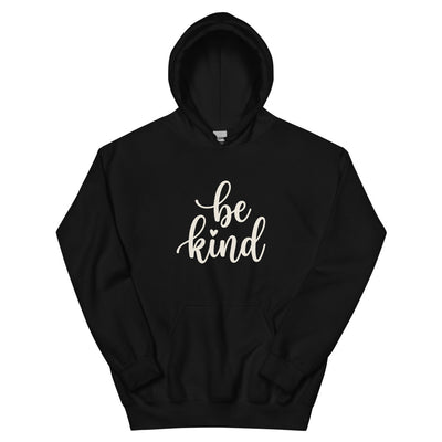 Be Kind Script Pullover Hoodie, Women's, flat lay