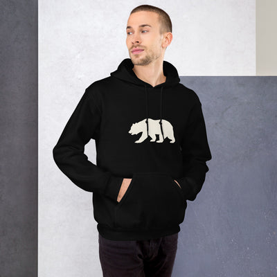 California Bear Pullover Hoodie, Men's, on a model