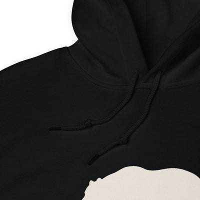 California Bear Pullover Hoodie, Women's, fabric detail