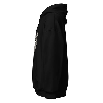 Octopus Art California Pullover Hoodie, Women's, side view