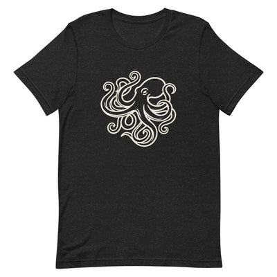 Octopus Art California Graphic T-Shirt, Women's, flat lay