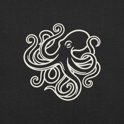 Octopus Art California Graphic T-Shirt, Women's, print close-up
