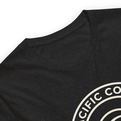 Pacific Coast Wave Badge Graphic T-Shirt, Men's, fabric detail