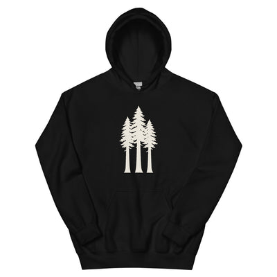 Redwood Silhouette Pullover Hoodie, Women's, flat lay