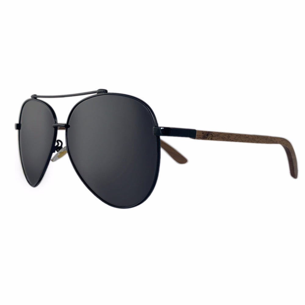 Black's Beach - Small (Lens 55mm) Polarized Sunglasses with UV400 Lenses | Cali Life Co.