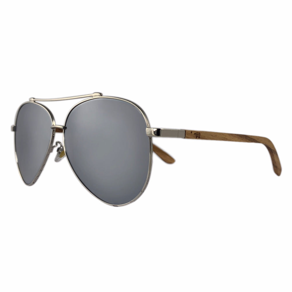 Cali Life Co. | Polarized UV400 Eyewear | Silver Lake Sunglasses