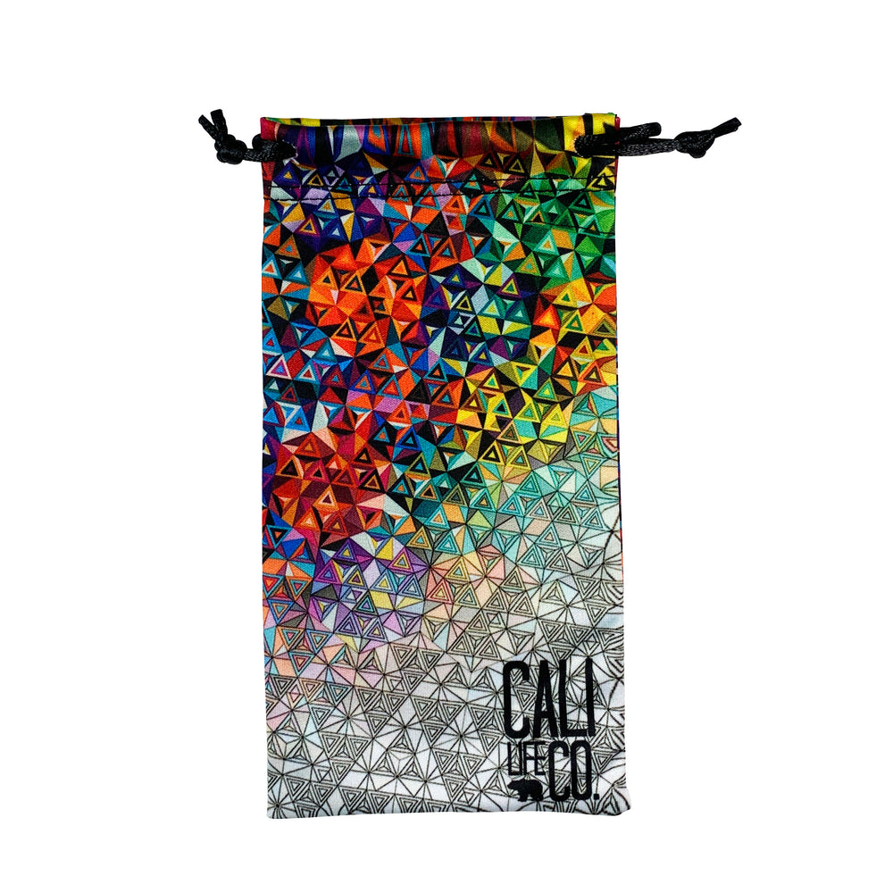 Geometric Style Limited Edition Microfiber Pouch