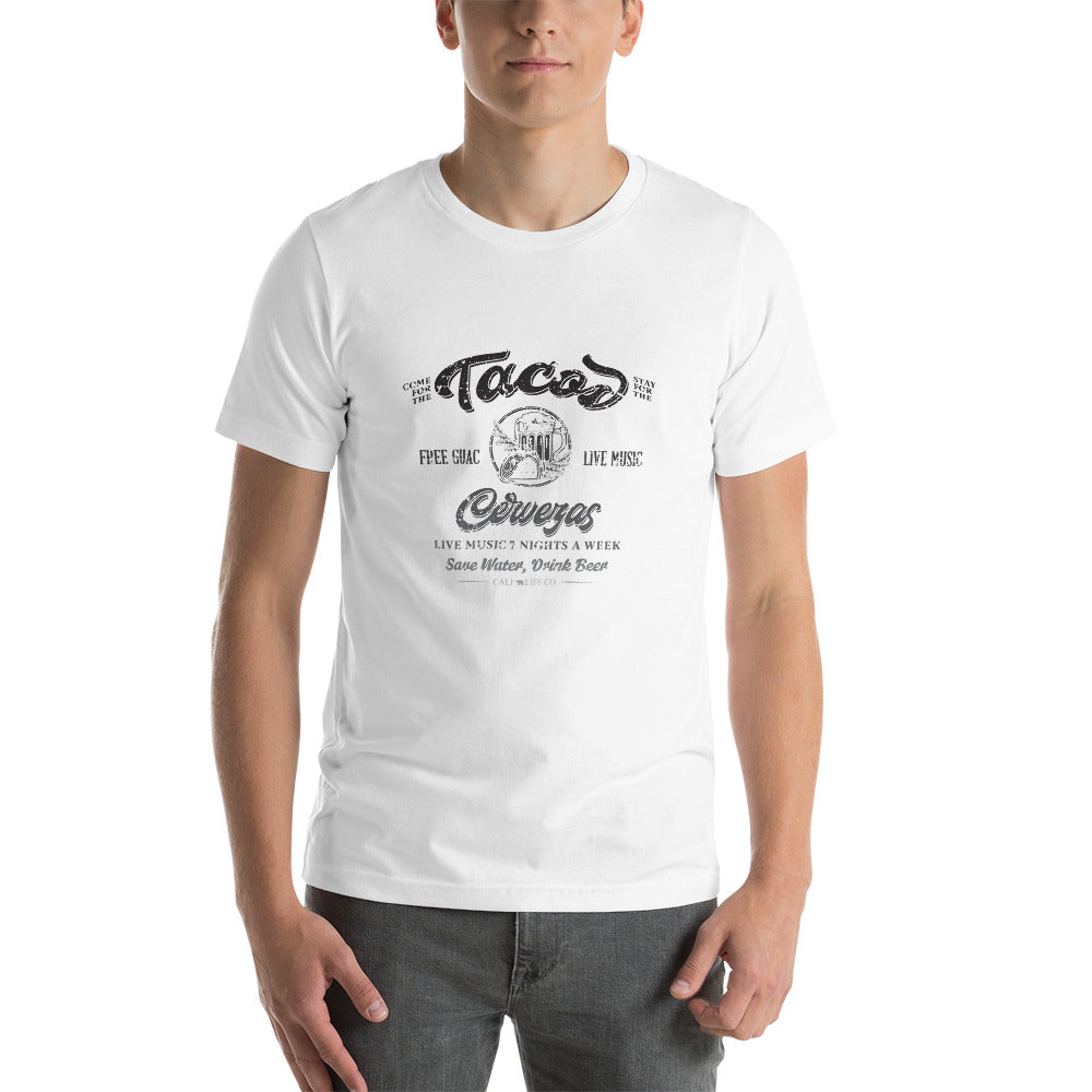 Tacos y Cervezas T-Shirt | White